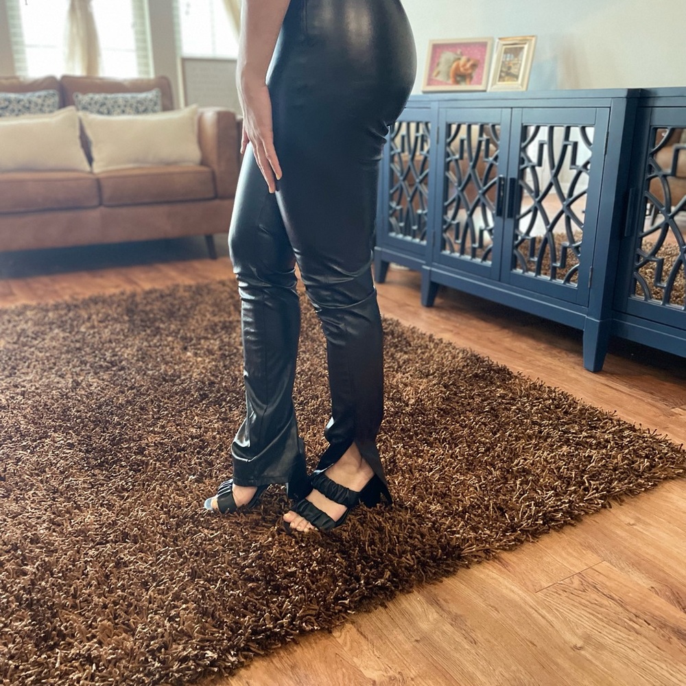 Leather Imitation Pants Medium